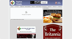 Desktop Screenshot of paphospeople.com